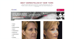 Desktop Screenshot of bestdermatologistnewyork.org